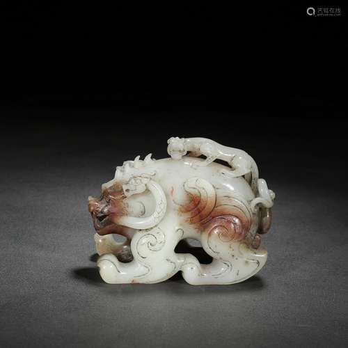 Hetian jade, benevolent furnishing articlesSpecification: lo...