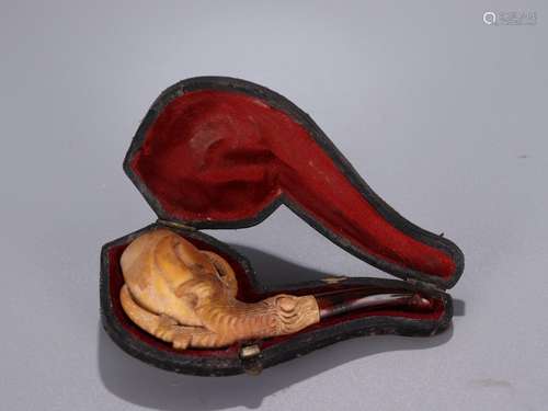 , meerschaum pipe "chicken feet"Size, 3.8 cm high ...