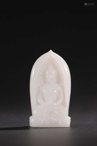 - xinjiang hetian jade "longevity Buddha carvingsSpecif...