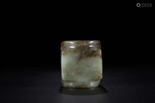 Hetian jade imitation liangzhu jade cong widgetsSize 5.9 cm ...