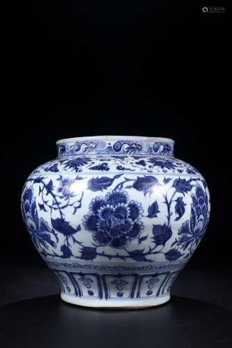 First-class porcelain glaze water branch flowers grain tank1...