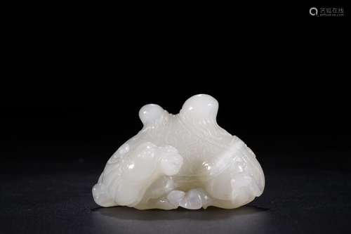 Hetian jade is exquisite oil with all hand round the camel f...