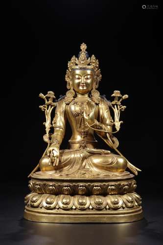 Leading the goldwater refined copper and gold manjusri bodhi...