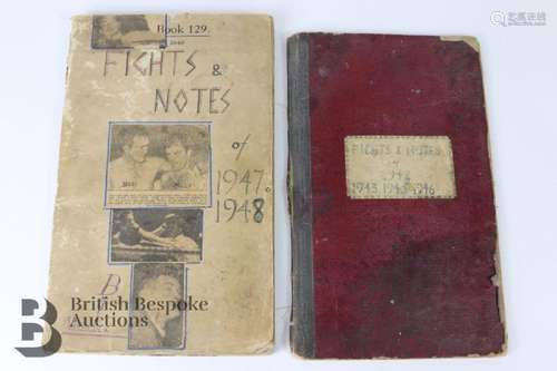 Pugilista interest - a pair of early 20th century boxing scr