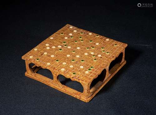 A GONGXIAN-KILN CHESSBOARD