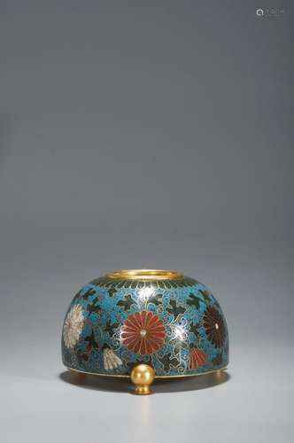 A CLOISONNE WATER POT