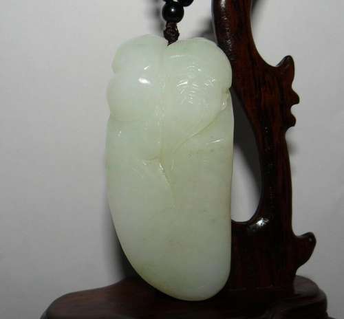 2.7"China Certify Nature Hetian Nephrite Jade The God o...