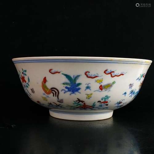 Chinese Porcelain Handmade Exquisite Pattern Bowls 13500