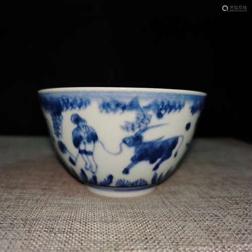 Chinese Blue and white Porcelain Handmade Exquisite Pattern ...