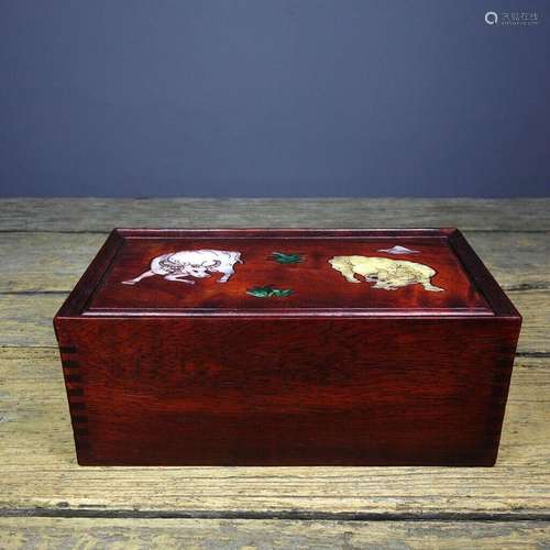 Chinese Natural Acid branch wood Handmade Exquisite Boxes 13...