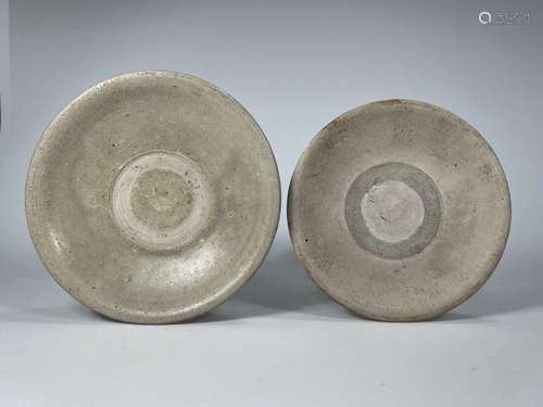 2 Chinese possibly Jepara Wreck Song Celadon Ware bowl Fujia...