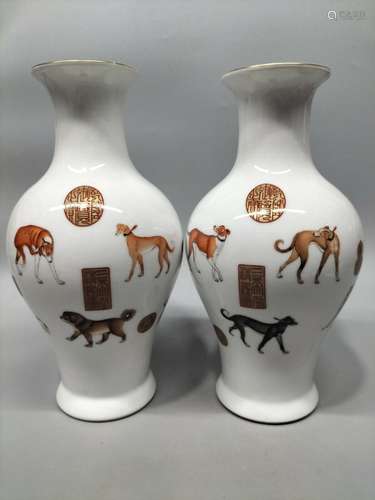 Antique Chinese Collection Qing Yongzheng Lang Shiling ten d...