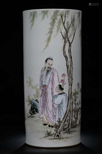 CD1259: pastel willows next cross the lad quiver50 cm high, ...