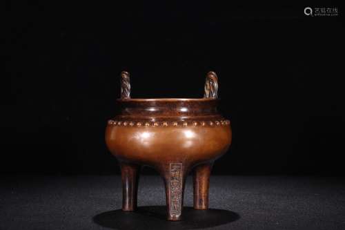 : incense burner, drum lines to the earsSize: 16 cm, 11.3 cm...