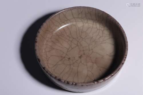 Brother, glaze water washing16.5 cm in diameter, 5 cm tall, ...