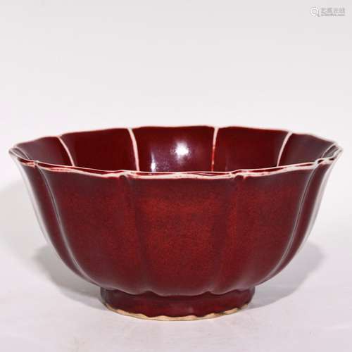 The red ten 11 arrises bowl x22. 5