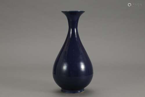 , ji blue glaze okho spring bottleSize: high 29 abdominal di...