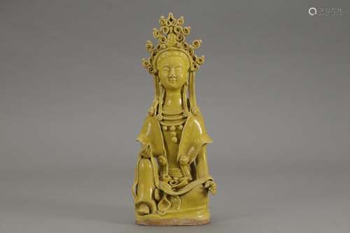 , Huang Cai guanyin caveSize: 31.3 bottom diameter 11This vi...