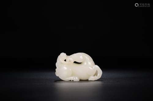 , hotan white jade seal hou furnishing articles immediatelyS...