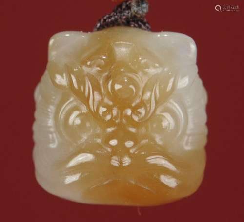 7.5g CHINESE 100% NATURAL NEPHRITE WHITE JADE HAND CARVED FO...