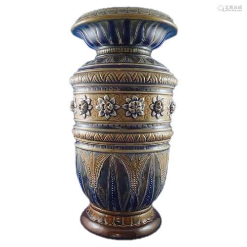 Doulton Lambeth Vase signed by Arthur Barlow