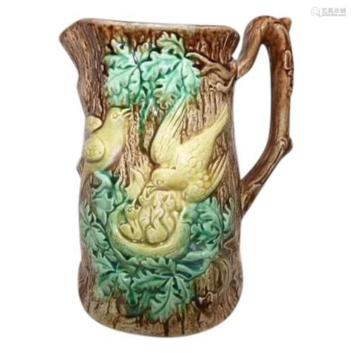 Majolica pitcher