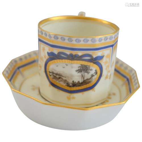 Nymphenburg Porcelain King's Pattern Konig Espresso Demi...