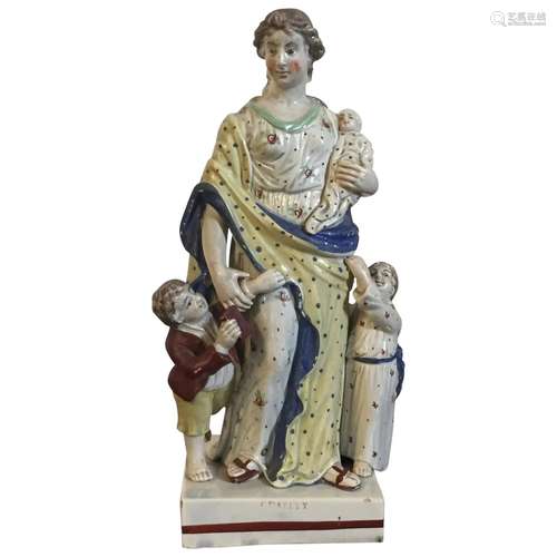 Antique 18th century Marked Wedgwood Pearlware Figure of Cha...