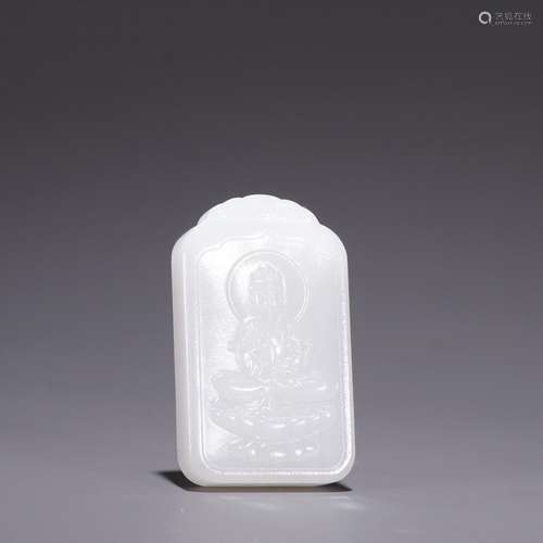 Hetian jade, jade guanyinSpecification: high 5.4 3.2 0.9 cm ...