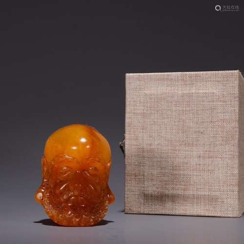 · field-yellow stone first carvingsSpecification: high 6 wid...