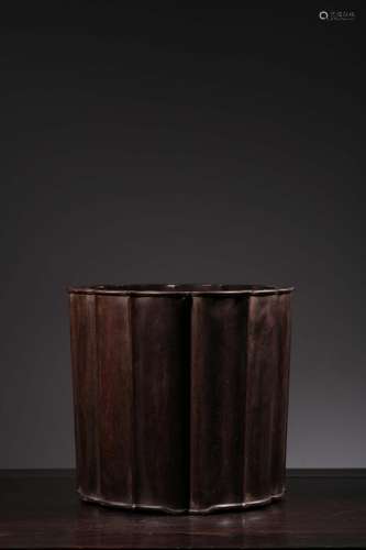 Lobular rosewood carving kwai synchronized to four pen conta...