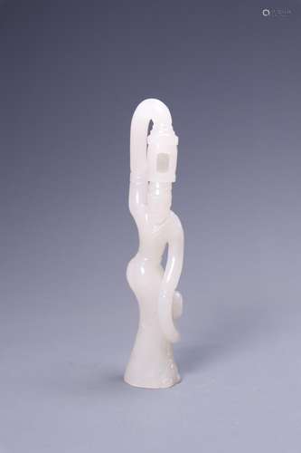 : hetian jade humanoid palace lanternSize: 3 cm long and 3.6...