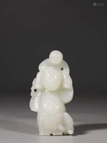 , hotan jade the ladSpecification: length 3.6 cm high 2.8 cm...