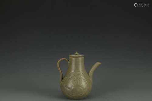 The kiln and the secret color celadon hand-cut ewer size: 6 ...