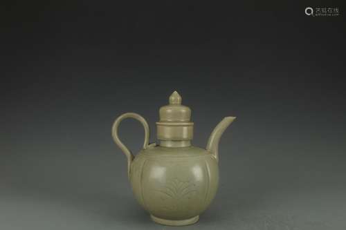 The kiln celadon ewer secret color size: 19 cm high caliber ...