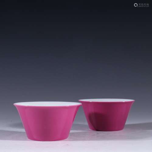 Carmine element face horseshoe cup a coupleSpecification: 4....