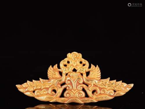 Unearthed - gold double phoenix womenSpecification: length 9...