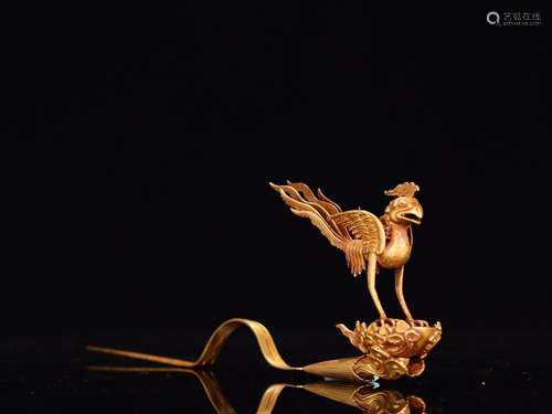 Acura - gold. "FeiFeng gold hair pin"Specification...