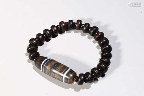 , sardonyx day bead stringSpecification: 4 cm width 1.5 cm l...