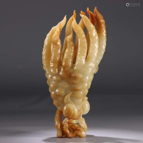 : hetian jade live sanduo bergamot furnishing articlesSize: ...