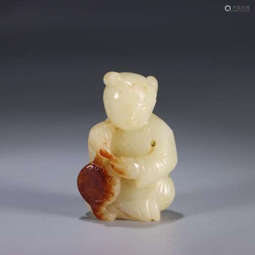 : hetian jade the lad drumsSize: 5.5 cm long, 3.8 cm wide2.5...