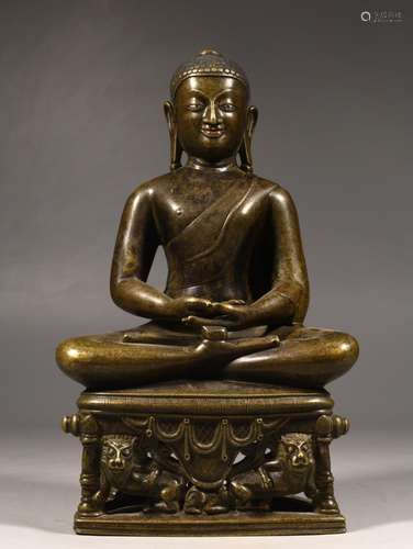 , copper Buddha statueSpecification: long 18 cm width 12 cm ...