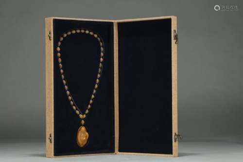 Maitreya, shou tian pendant necklaceSize: 4 1.7 6.3 wide lon...
