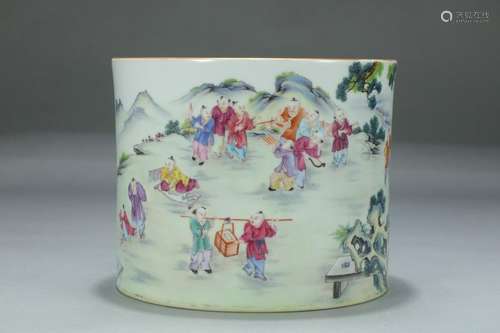 , "" pastel YingXiWen brush potSize: 16.5 diameter...