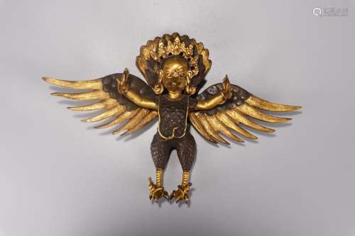 : copper gold dapeng gold wings bird hanging30 cm long, 7 cm...