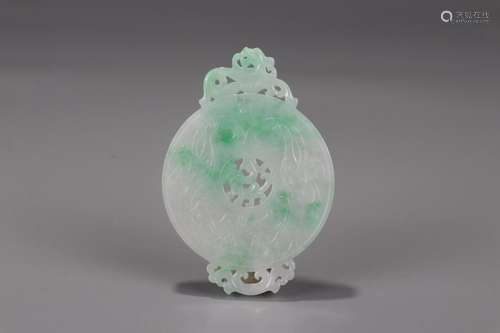 Jade: double beast out profile wall7.6 cm long, 5.3 cm wide,...