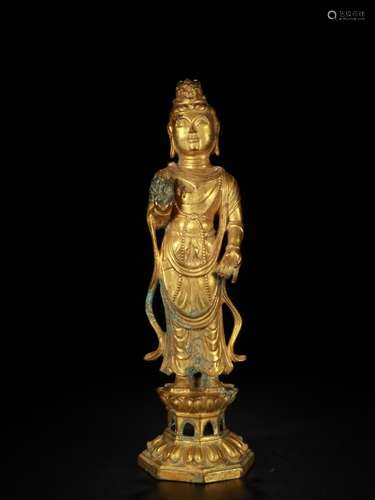 : gold Buddha statuesSize: 12 x 11 cm high 37.8 cm wide weig...