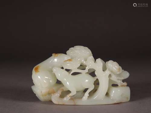 : hetian jade benevolent furnishing articlesSize: 5.9 cm wid...