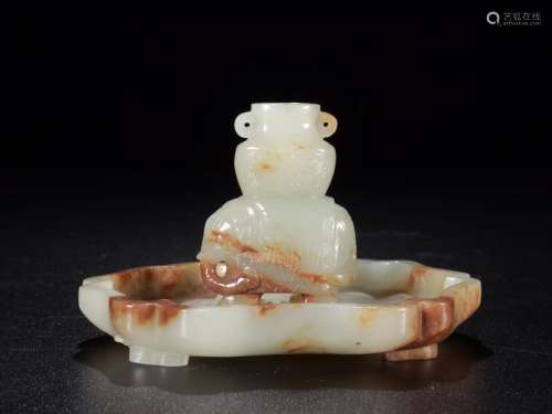 : hetian jade peace there is like incenseSize:Like high 5.5 ...
