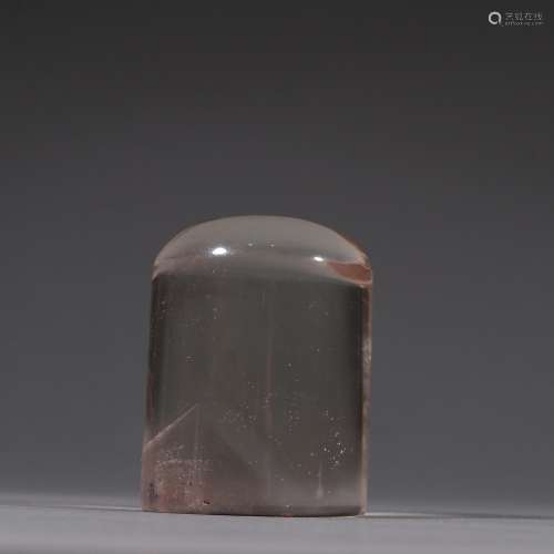 Crystal cylinder seals.Specification: 6.6 cm diameter of 5 c...